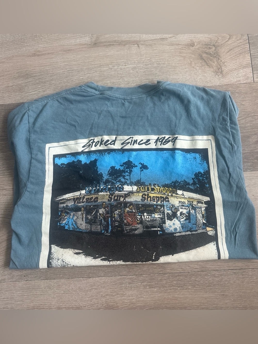 Blue Graphic Men's Tee